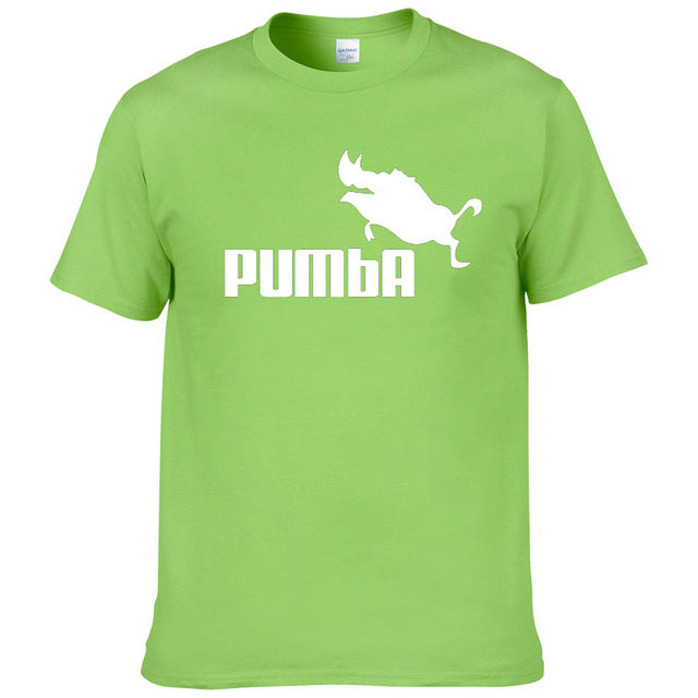 Pumba Men's Casual Short Sleeves Cotton T-Shirt