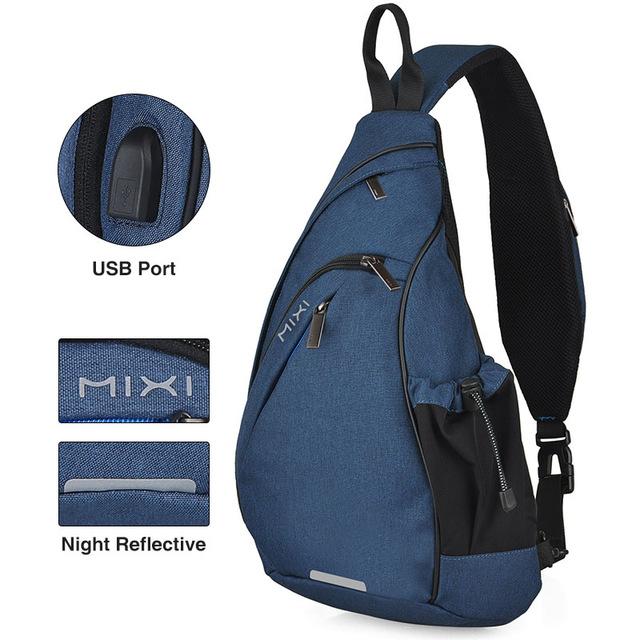 Men's One Shoulder Travel Backpack