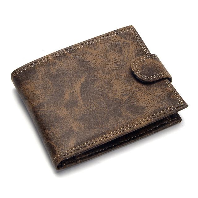 Leather PU Bifold Luxury Designer Short Wallet