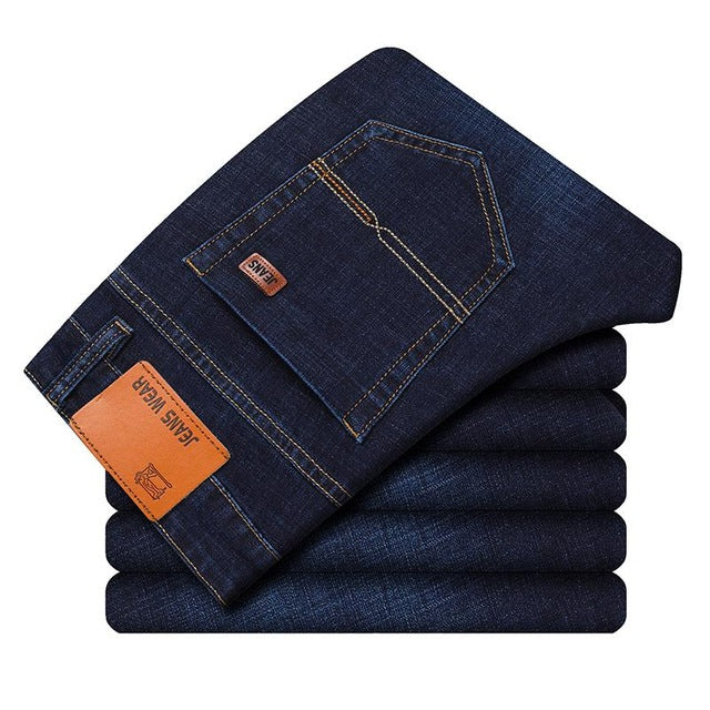 Men's Slim Elastic Classic Style Jeans