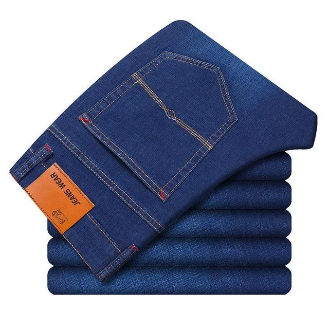 Men's Slim Elastic Classic Style Jeans