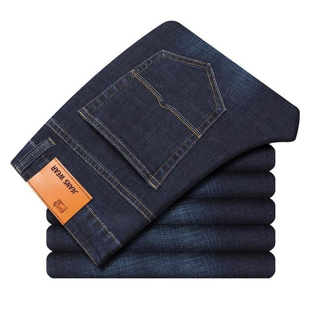 Men's Slim Elastic Classic Style Jeans